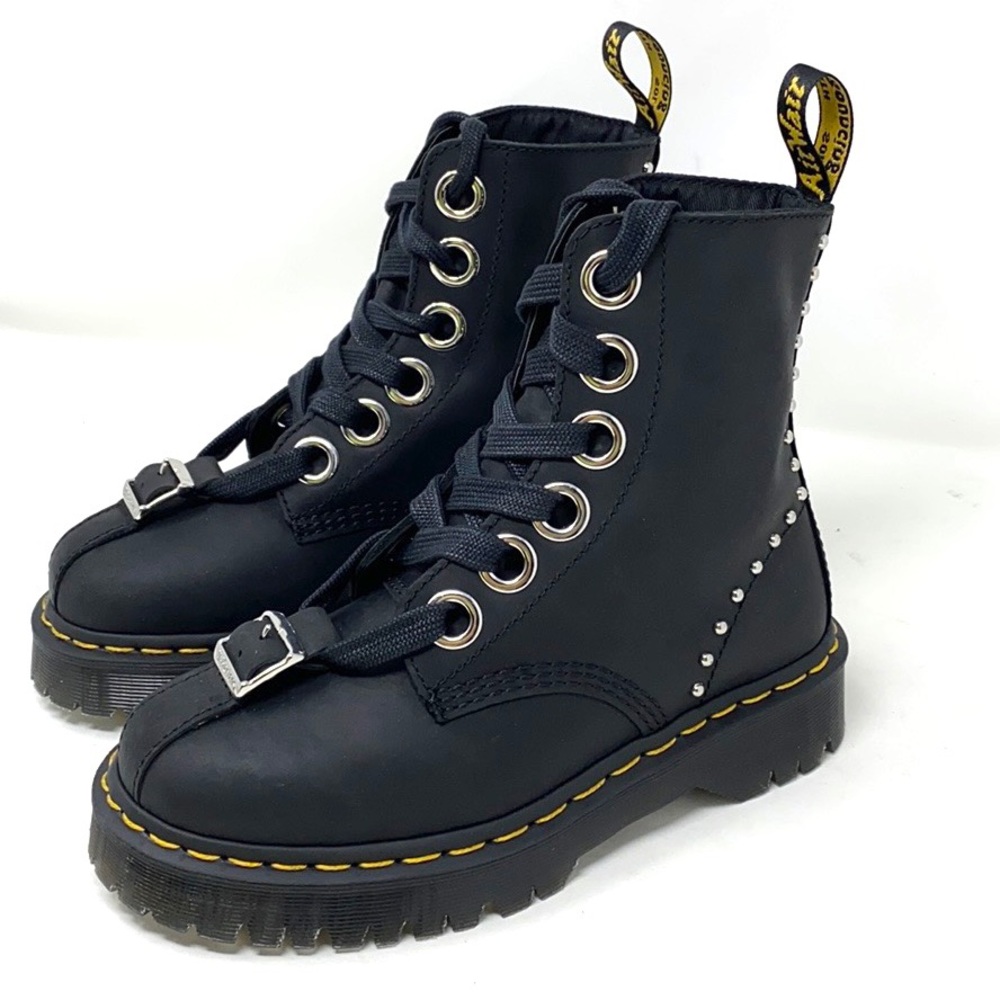 NOT FOR SALE!!!Dr. Martens Gomez Core Bex Black Leather Boots. - Picture 2 of 10